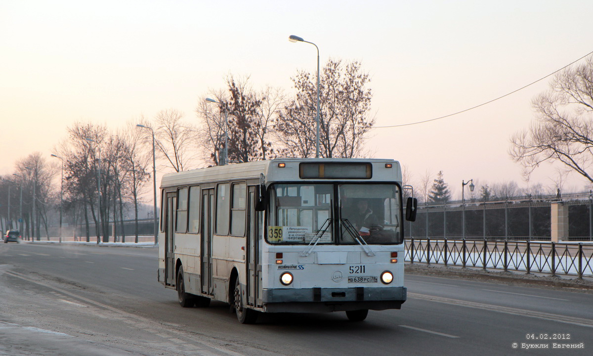 Санкт-Петербург, ЛиАЗ-5256.25 № 5211