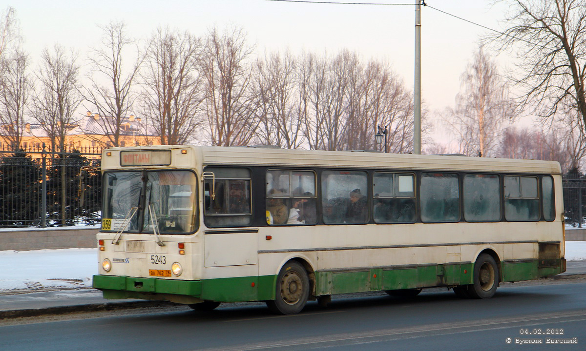 Санкт-Петербург, ЛиАЗ-5256.00-11 № 5243