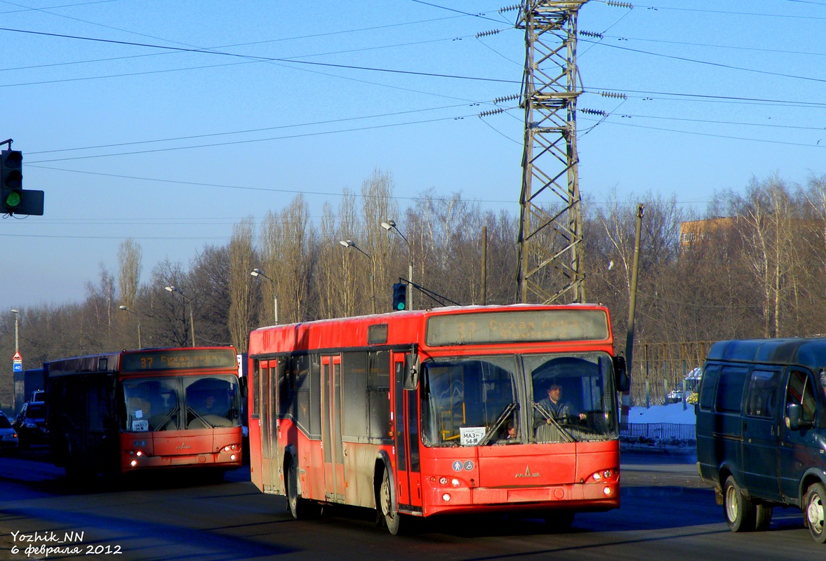 Нижегородская область — Автобусы без номеров