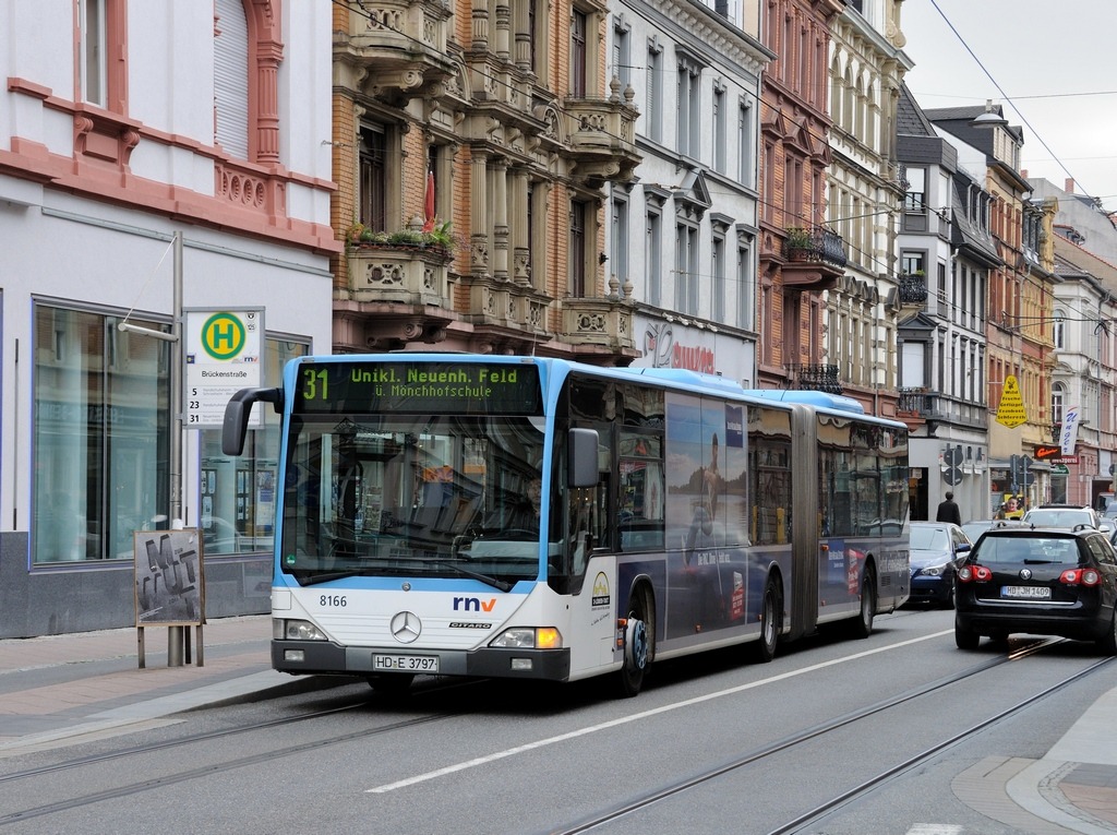 Баден-Вюртемберг, Mercedes-Benz O530G Citaro G № 8166