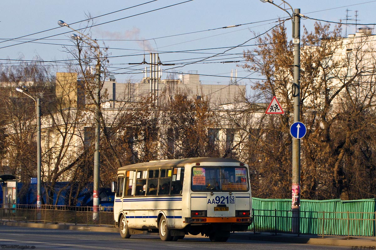 Нижегородская область, ПАЗ-4234 № АА 921 52