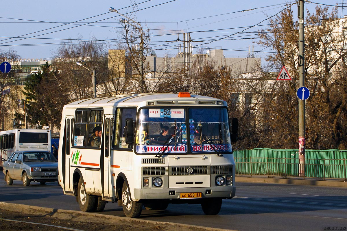 Nizhegorodskaya region, PAZ-32054 № АС 658 52