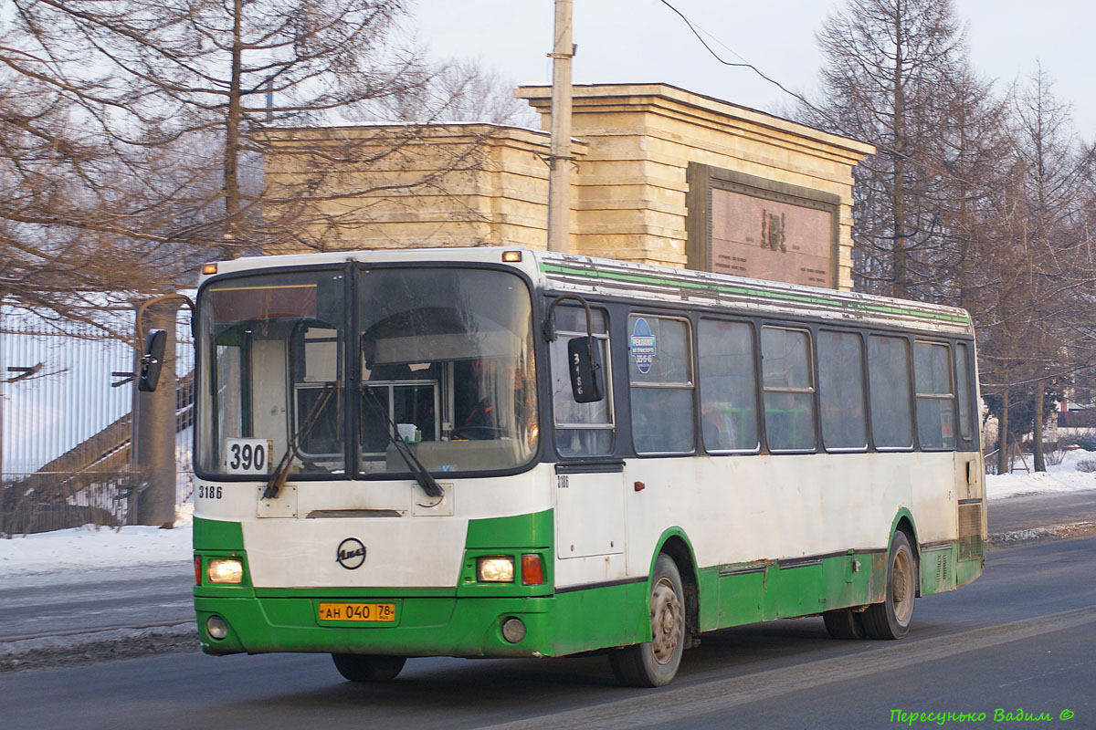 Санкт-Петербург, ЛиАЗ-5256.26 № 3186