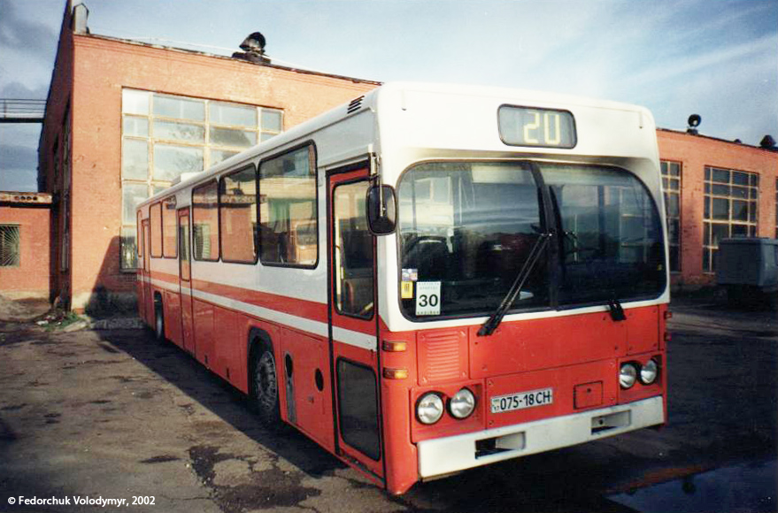 Полтавская область, Scania CR112 (Полтава-Автомаш) № 075-18 СН; Полтавская область — Полтава — автобусы СП «УМАК»