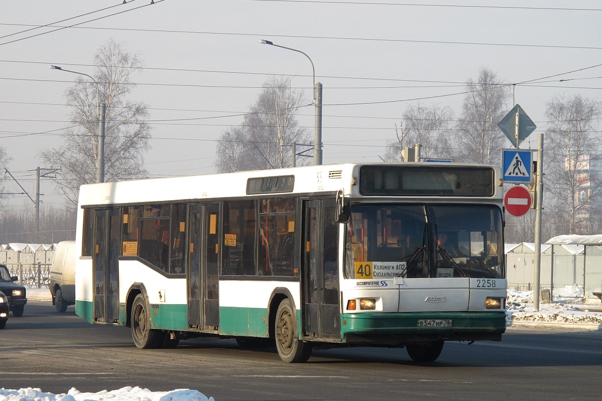 Санкт-Петербург, МАЗ-103.040 № 2258