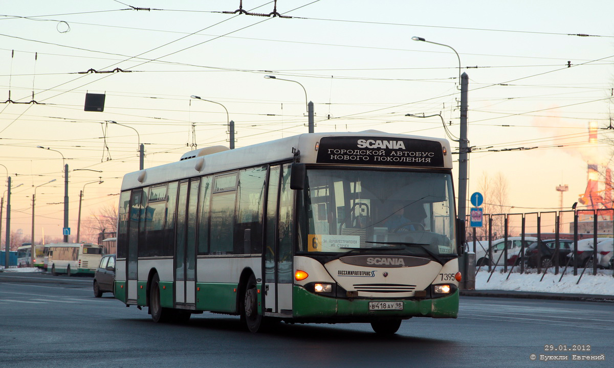 Санкт-Петербург, Scania OmniLink I (Скания-Питер) № 7395