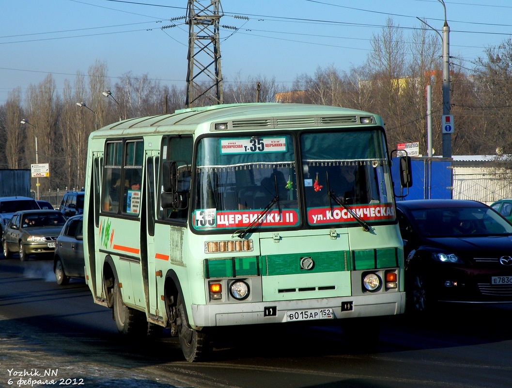 Нижегородская область, ПАЗ-32054 № В 015 АР 152