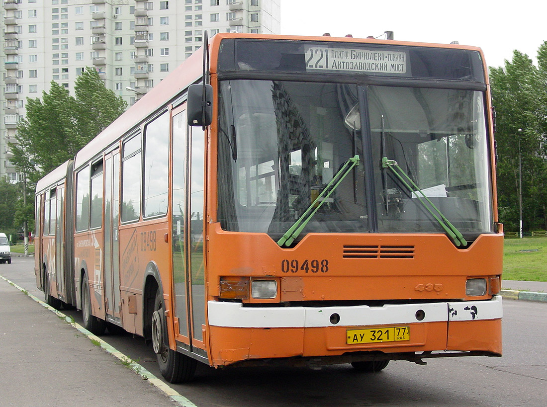 Москва, Ikarus 435.17 № 09498