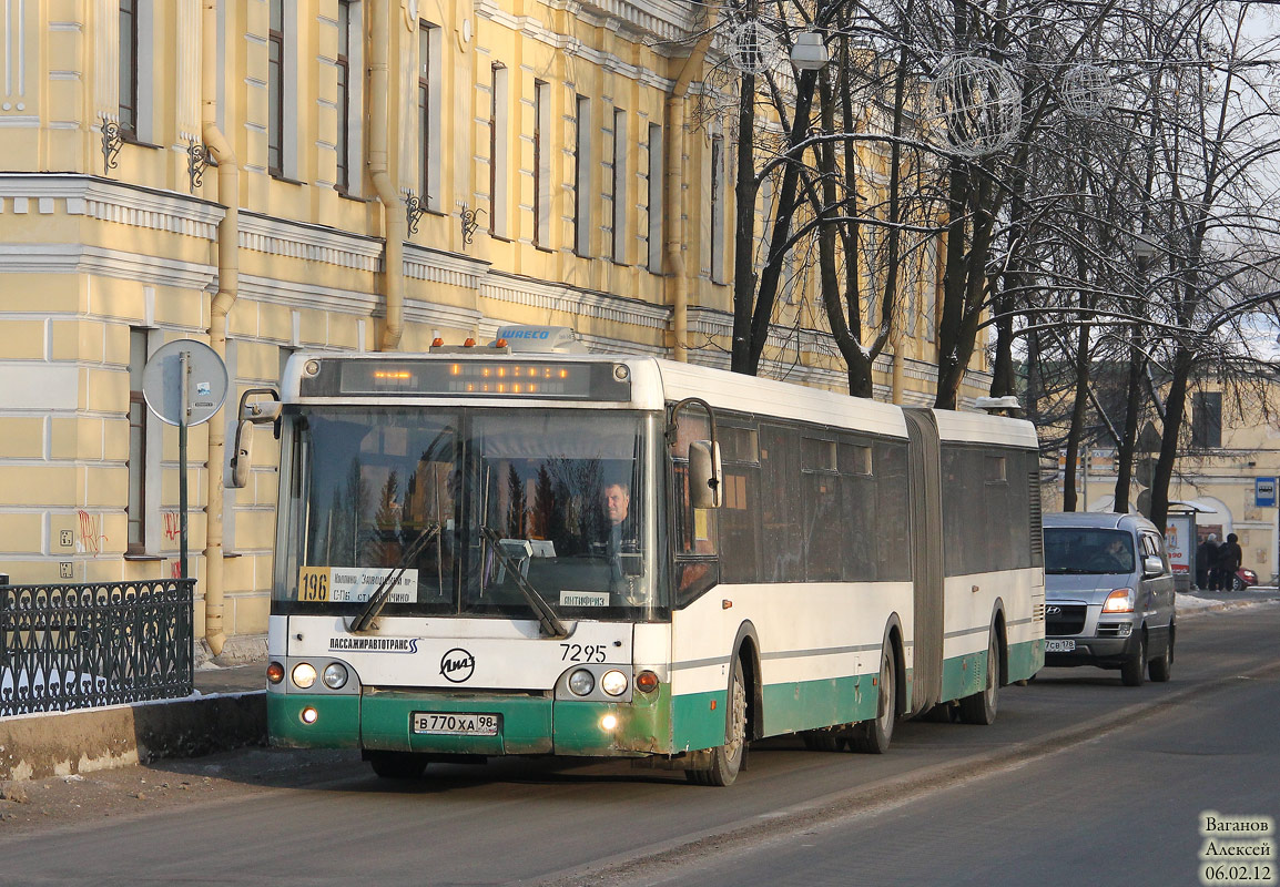 Санкт-Петербург, ЛиАЗ-6213.20 № 7295