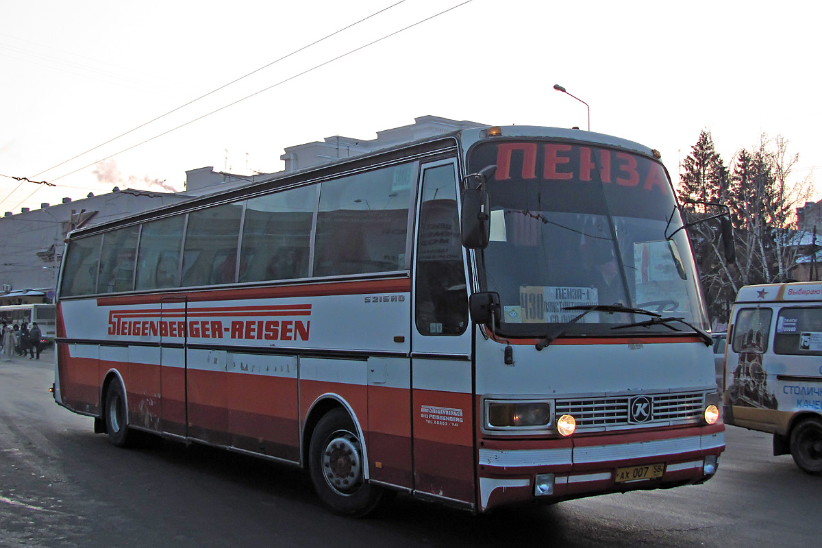 Пензенская область, Setra S215HD № АХ 007 58