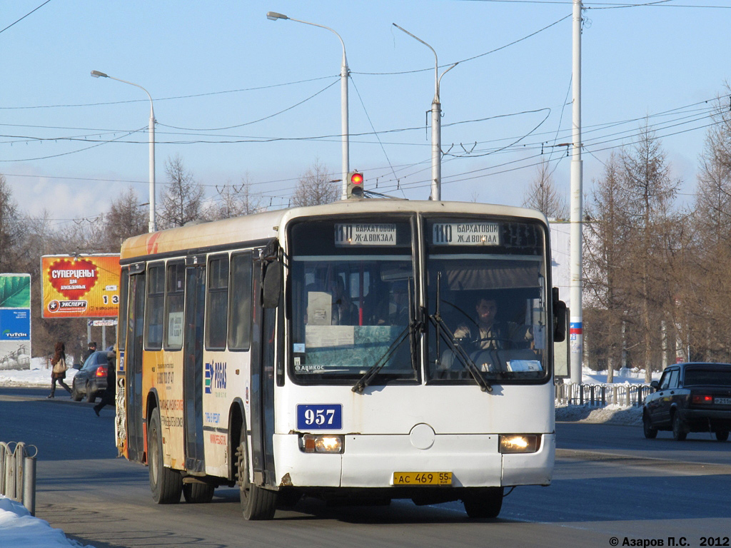 Омская область, Mercedes-Benz O345 № 957