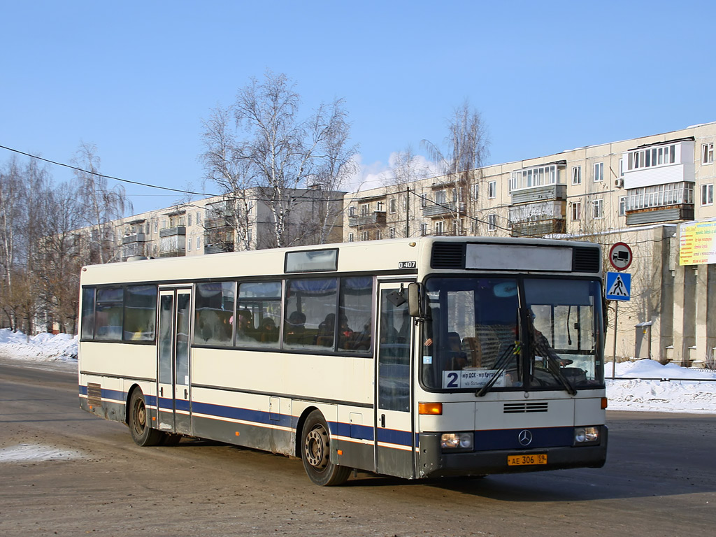 Пермский край, Mercedes-Benz O407 № АЕ 306 59