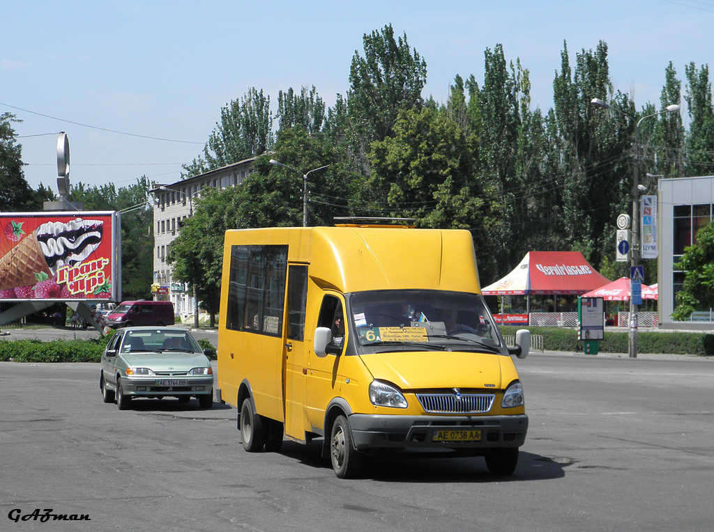 Днепропетровская область, Рута СПВ-17 № AE 0738 AA