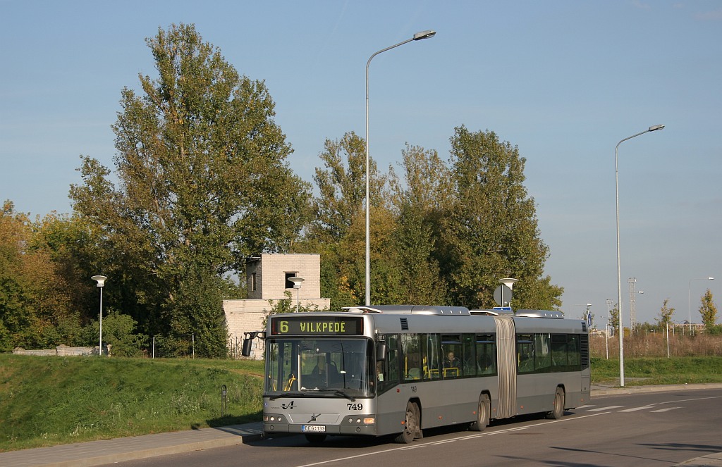 Литва, Volvo 7700A № 749