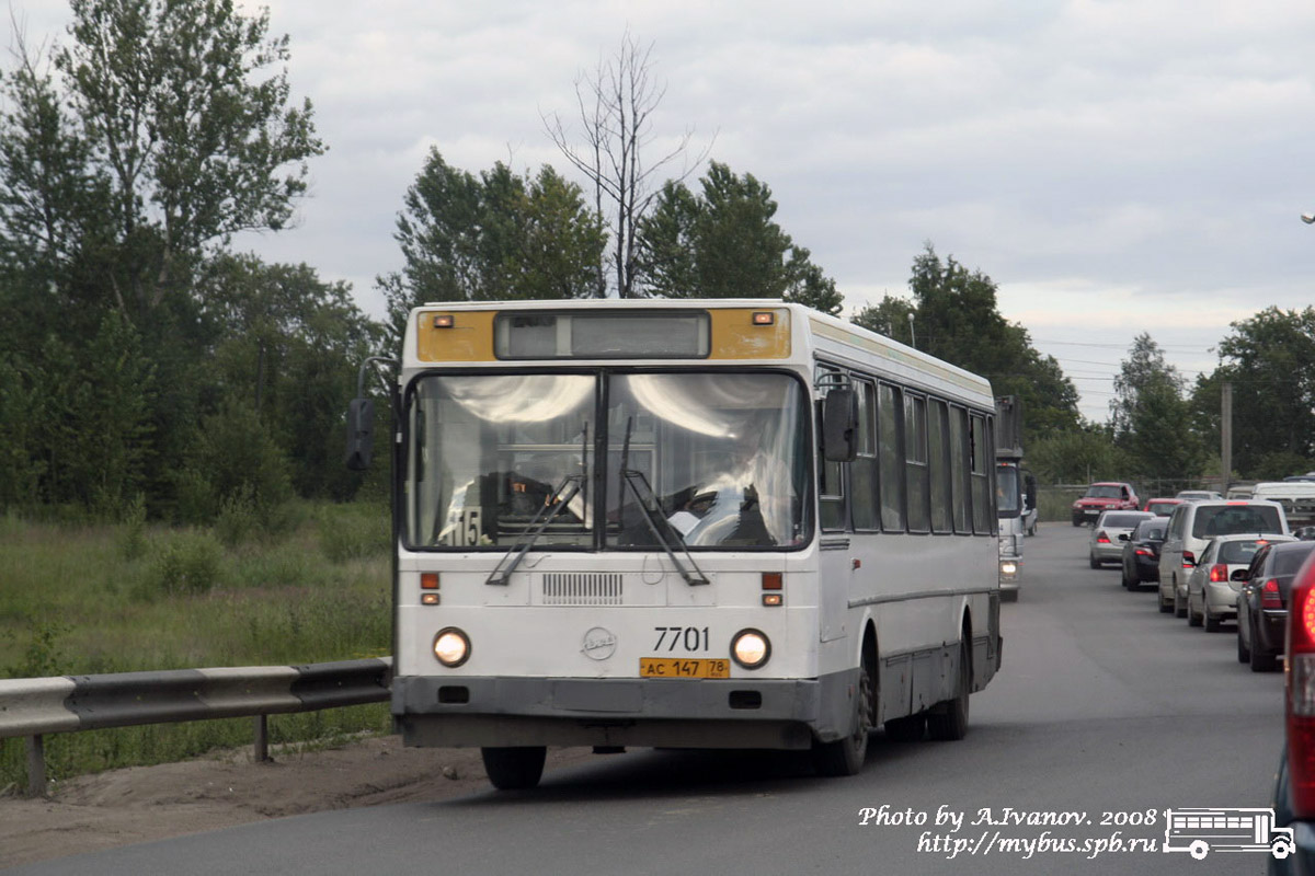 Санкт-Петербург, ЛиАЗ-5256.00 № 7701