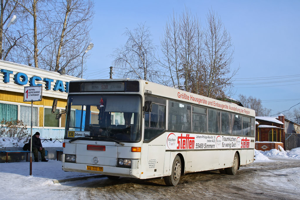 Пермский край, Mercedes-Benz O407 № АЕ 333 59