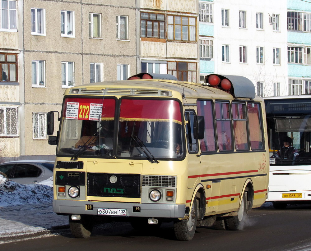 Башкортостан, ПАЗ-32054 № В 307 ВН 102