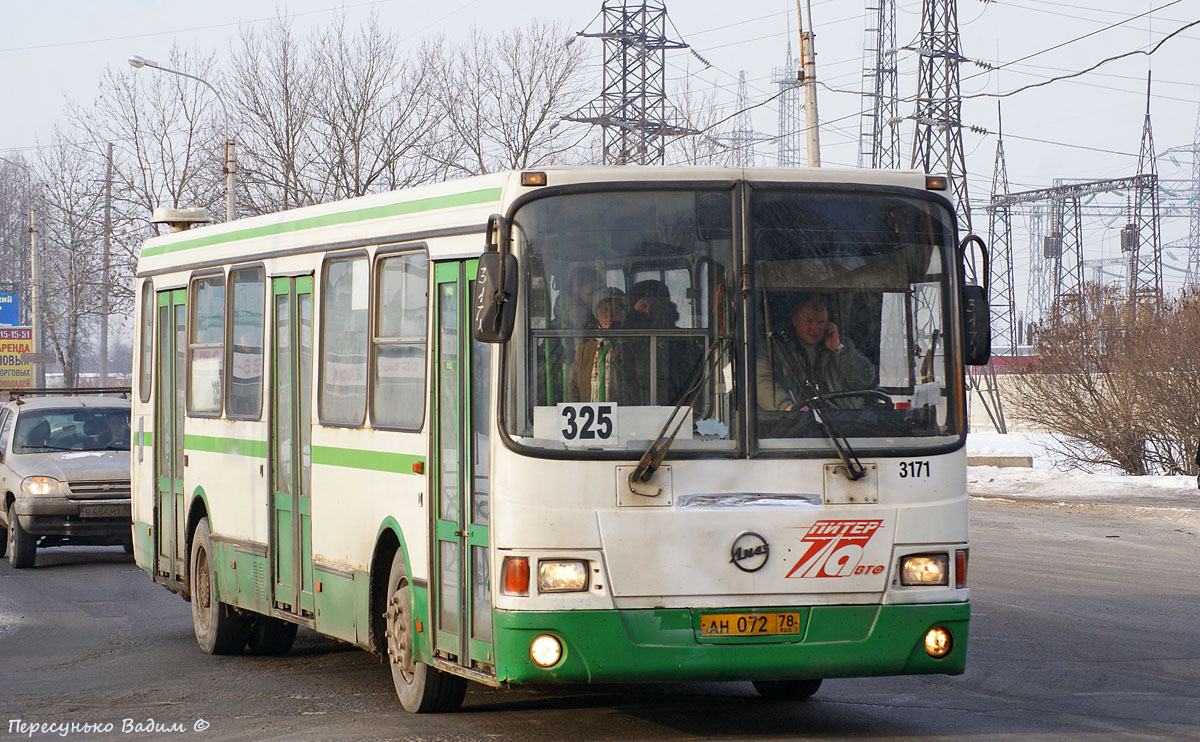 Санкт-Петербург, ЛиАЗ-5256.26 № 3171