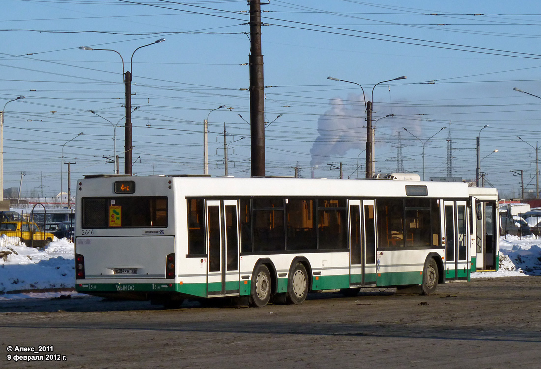 Санкт-Петербург, МАЗ-107.466 № 2646