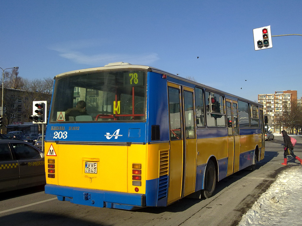 Литва, Karosa B832.1662 № 203