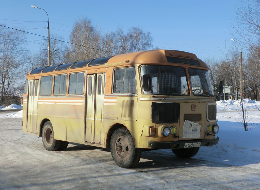 Нижегородская область, ПАЗ-672М № М 189 ЕВ 52