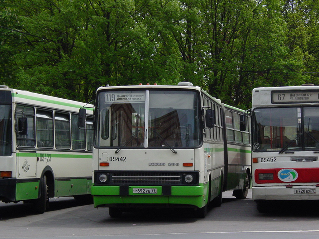 Москва, Ikarus 280.33M № 09442