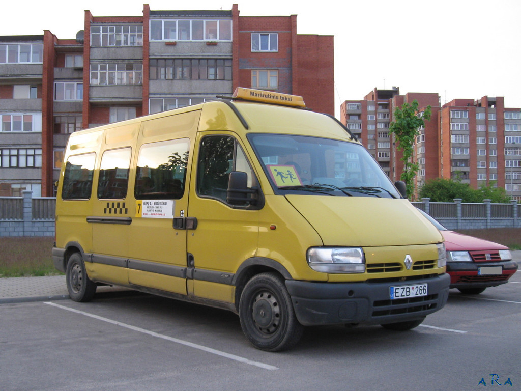 Литва, Renault Master T35 № EZB 266