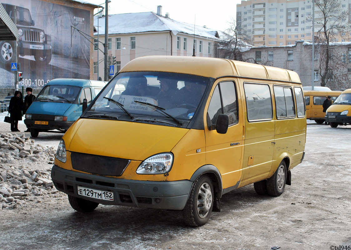 Nyizsnyij Novgorod-i terület, GAZ-322131 (X78) sz.: Е 129 ТМ 152