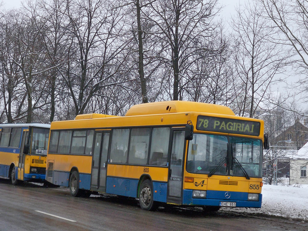 Lithuania, Mercedes-Benz O405N2Ü CNG # 855