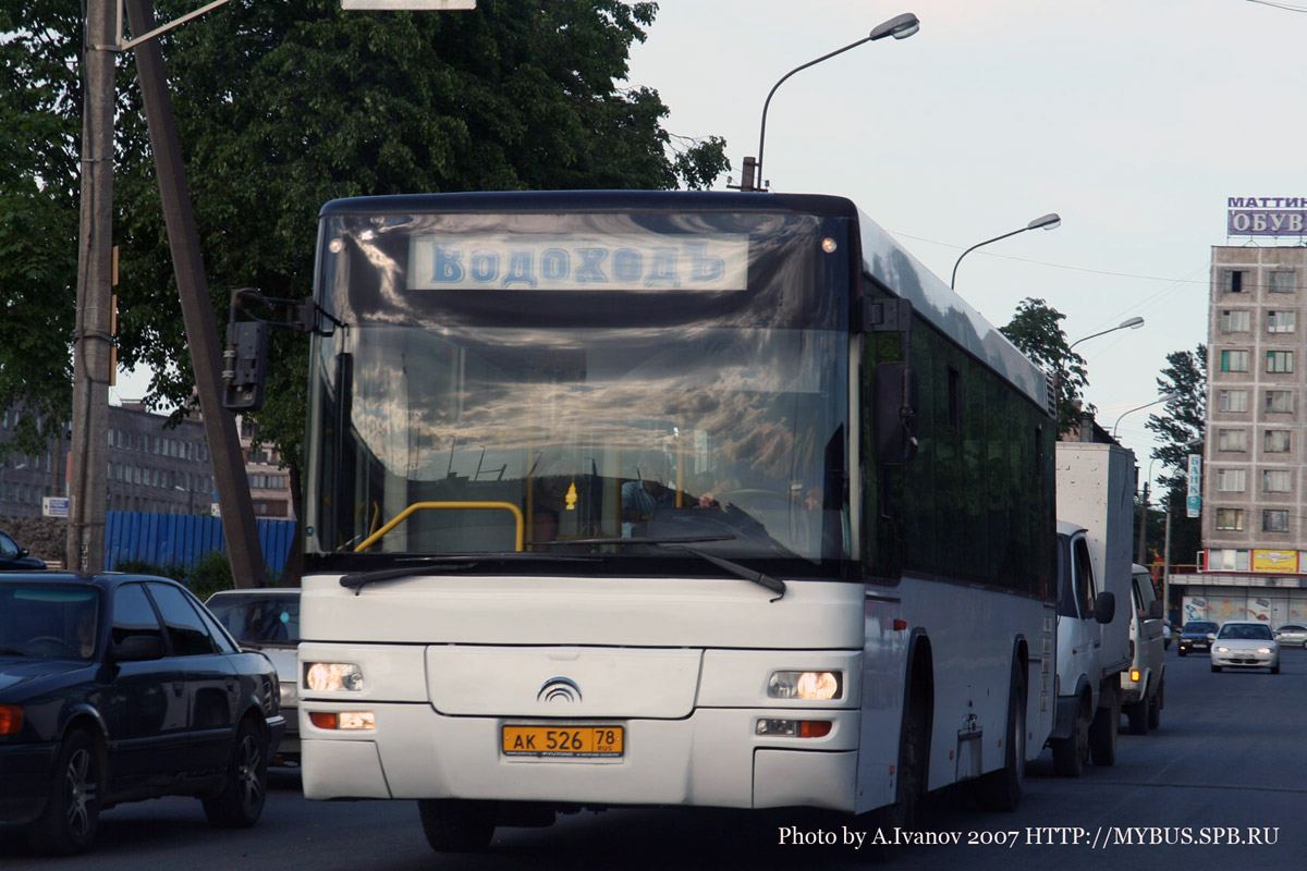 Санкт-Петербург, Yutong ZK6118HGA № АК 526 78