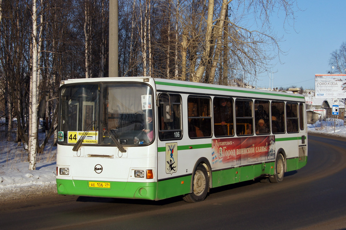 Архангельская область, ЛиАЗ-5256.36 № 106