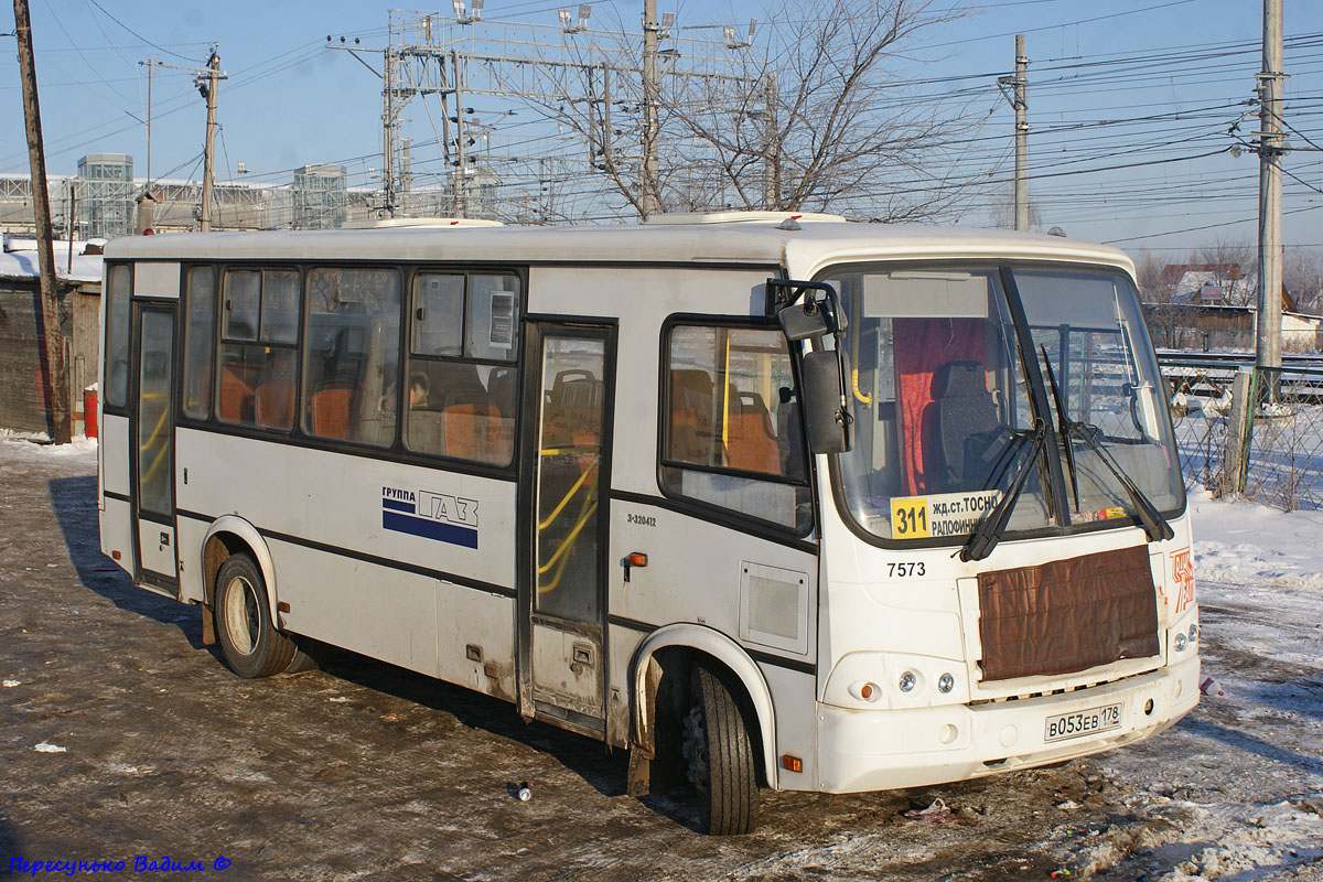 Ленинградская область, ПАЗ-320412-05 № 7573