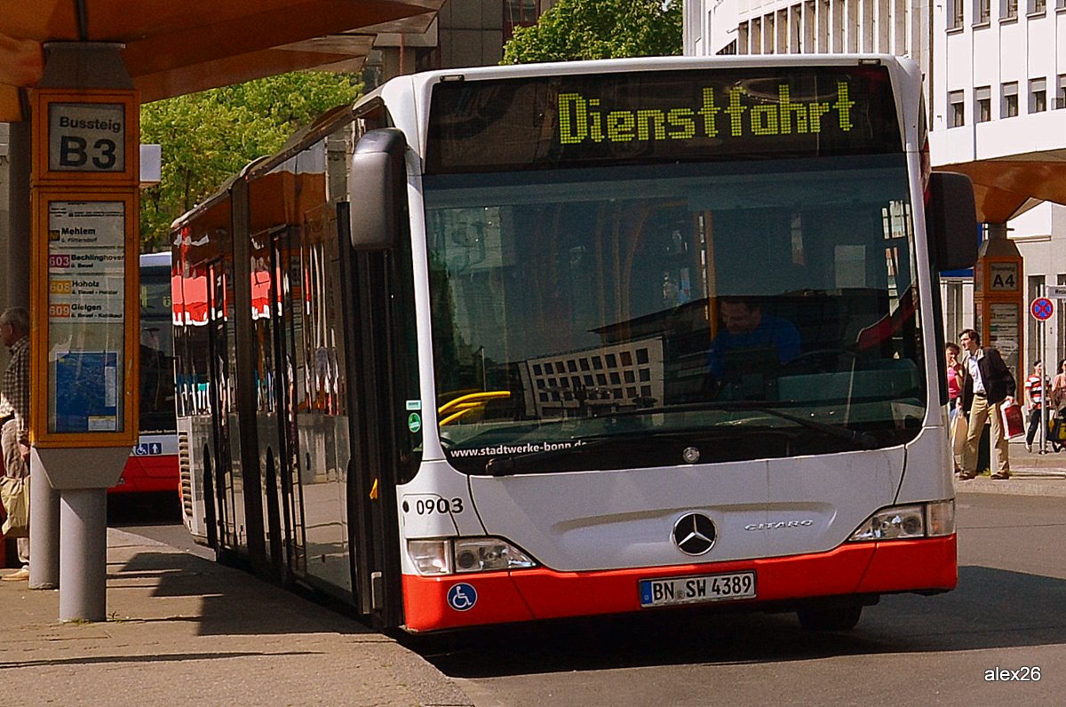 Северный Рейн-Вестфалия, Mercedes-Benz O530G Citaro facelift G № 0903