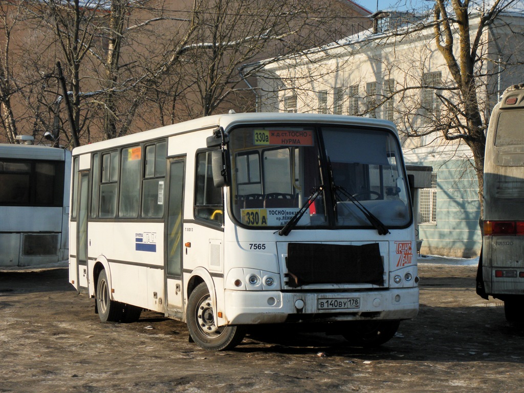 Ленинградская область, ПАЗ-320412-05 № 7565