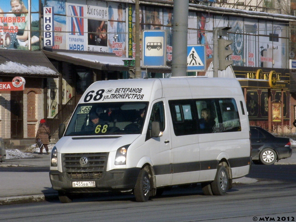 Санкт-Петербург, БТД-2219 (Volkswagen Crafter) № В 455 ВВ 178