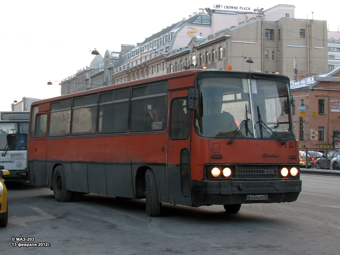 Санкт-Петербург, Ikarus 256.54 № Т-10