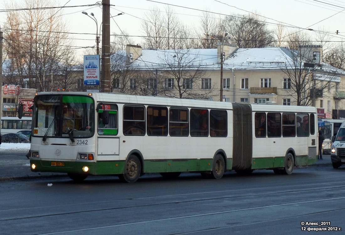 Санкт-Петербург, ЛиАЗ-6212.00 № 2342