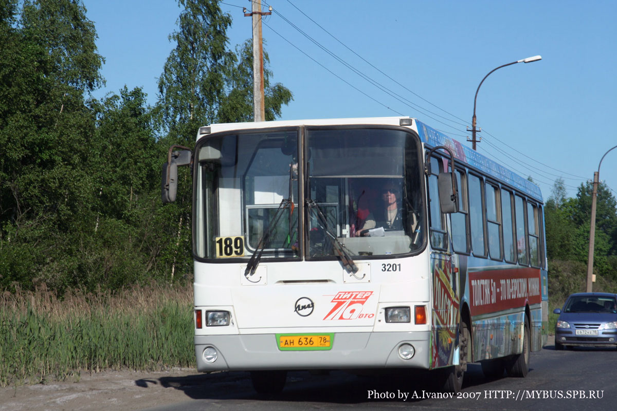 Санкт-Петербург, ЛиАЗ-5256.25 № 3201