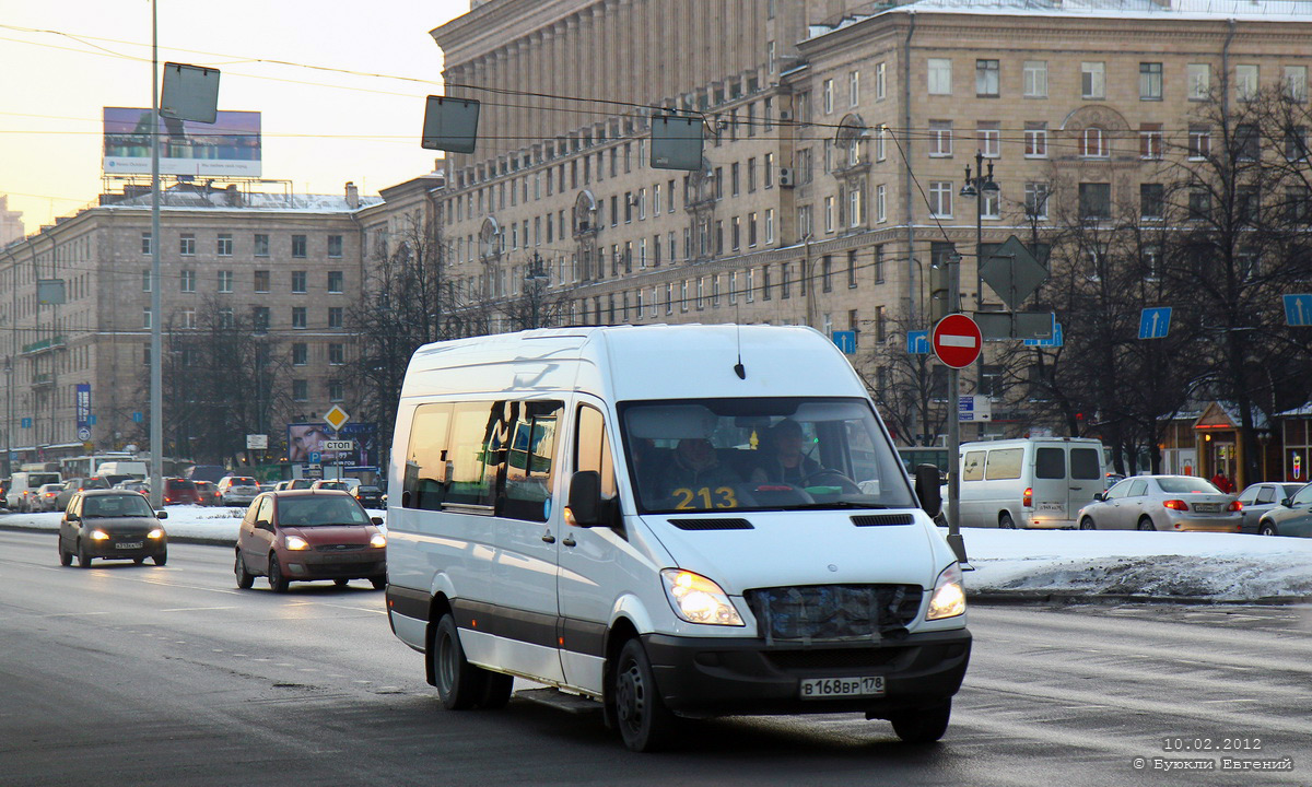 Санкт-Петербург, Луидор-22360C (MB Sprinter) № В 168 ВР 178