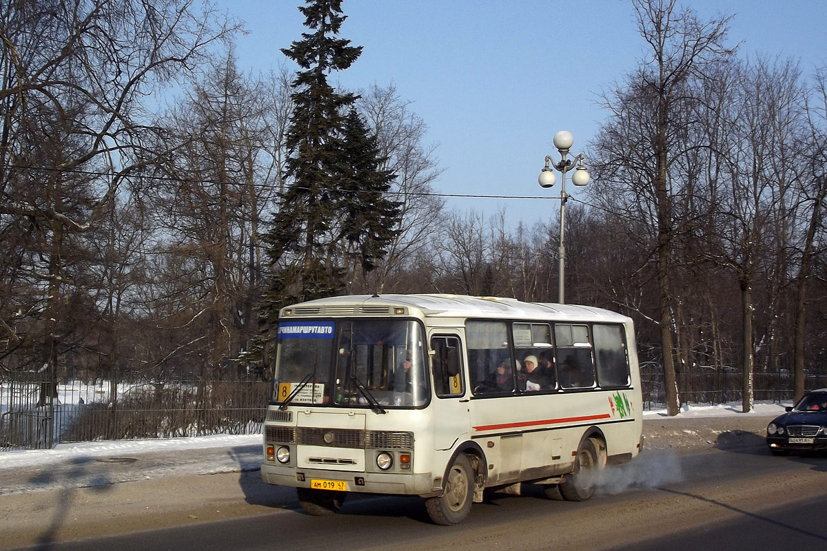 Ленинградская область, ПАЗ-32054 № АМ 019 47