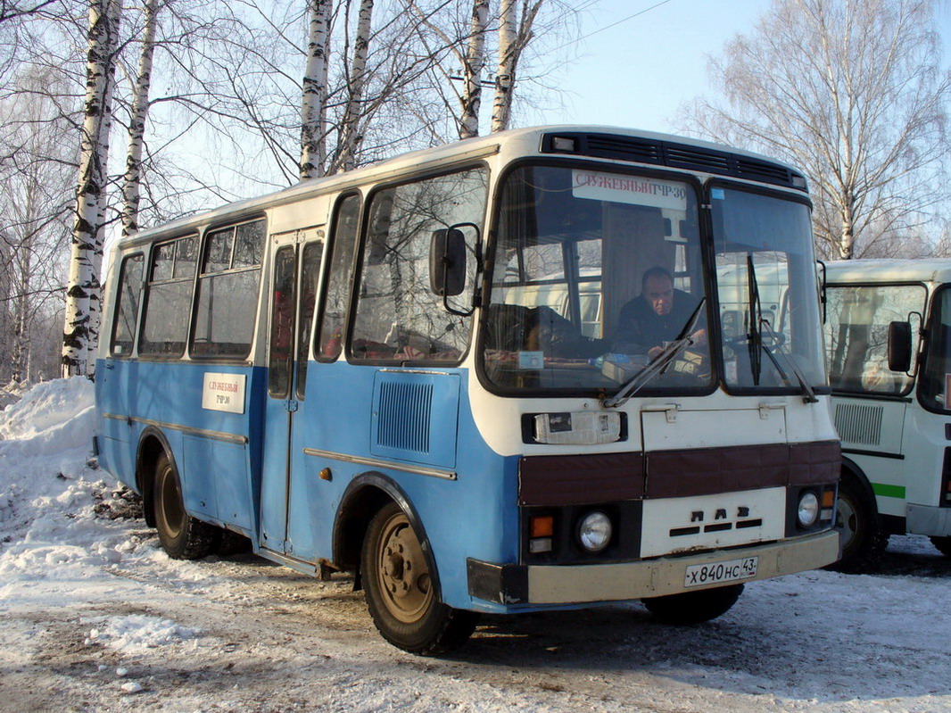 Кировская область, ПАЗ-3205 (00) № Х 840 НС 43