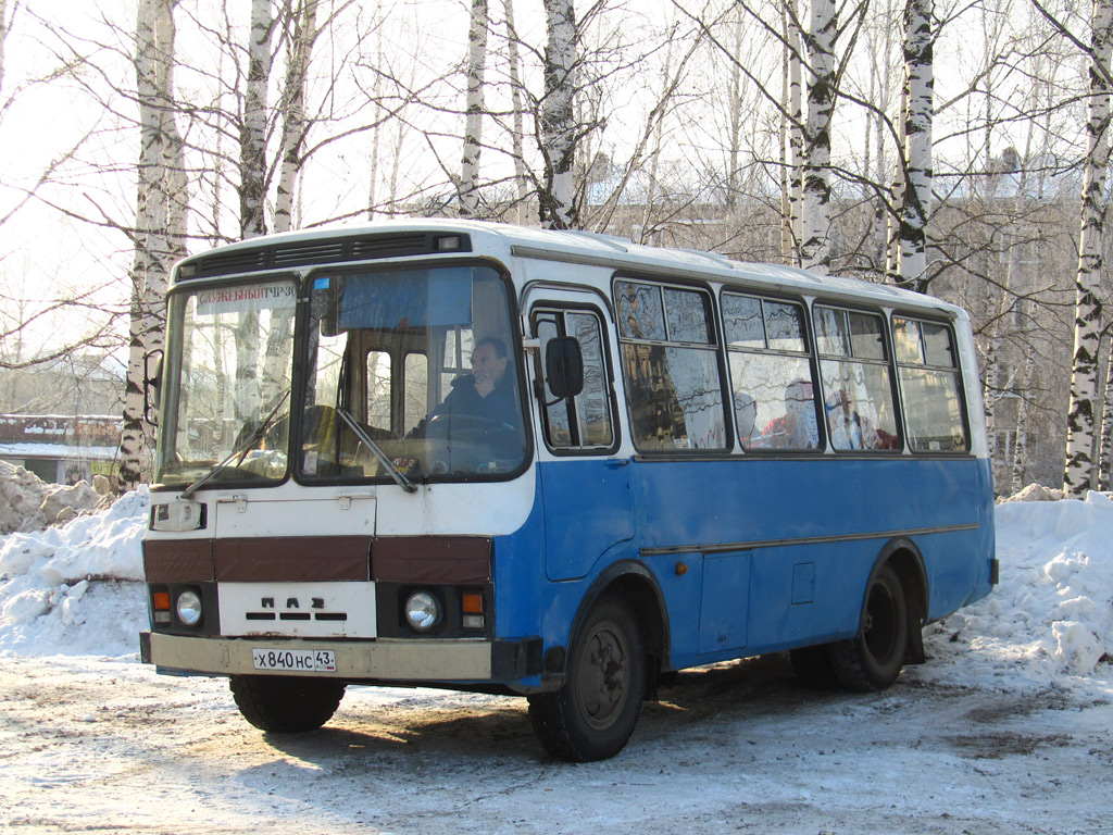 Кировская область, ПАЗ-3205 (00) № Х 840 НС 43