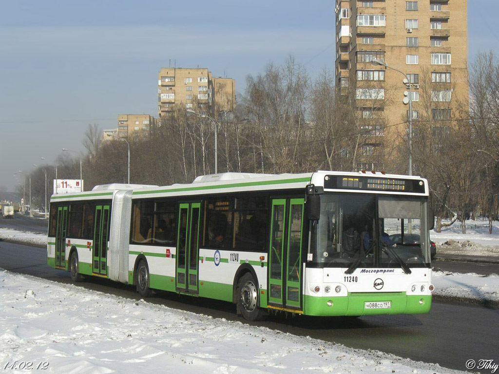 Москва, ЛиАЗ-6213.21 № 11240