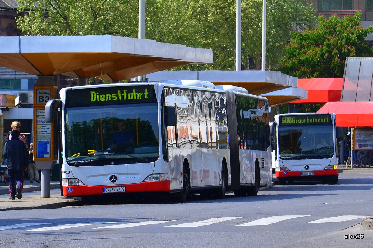 Северный Рейн-Вестфалия, Mercedes-Benz O530G Citaro facelift G № 0903