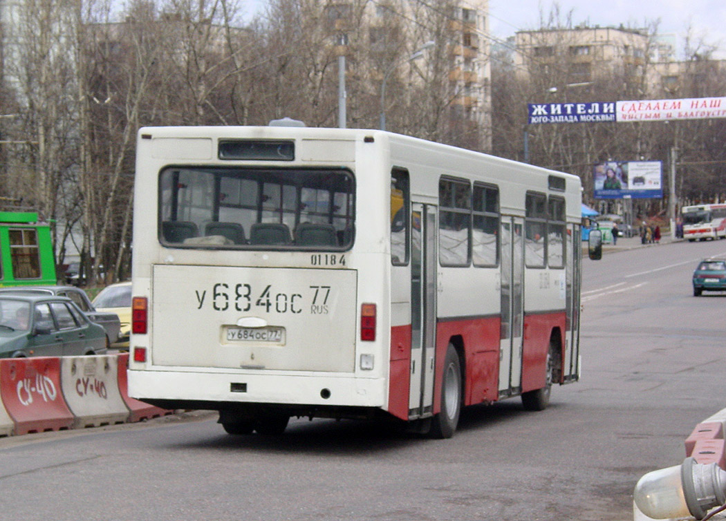 Москва, Mercedes-Benz O325 № 01184