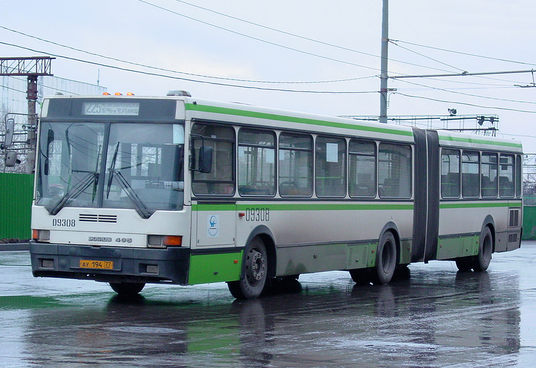 Москва, Ikarus 435.17 № 09308