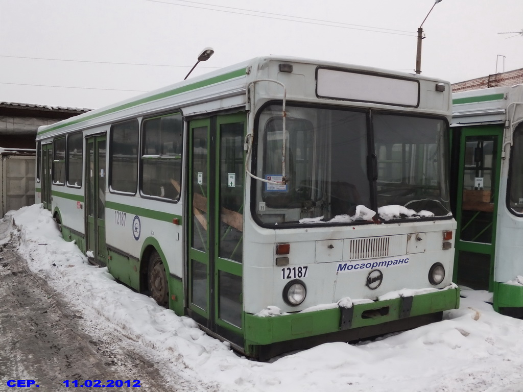 Moskau, LiAZ-5256.25 Nr. 12187