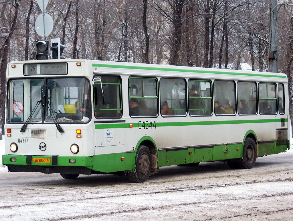 Москва, ЛиАЗ-5256.25 № 04344