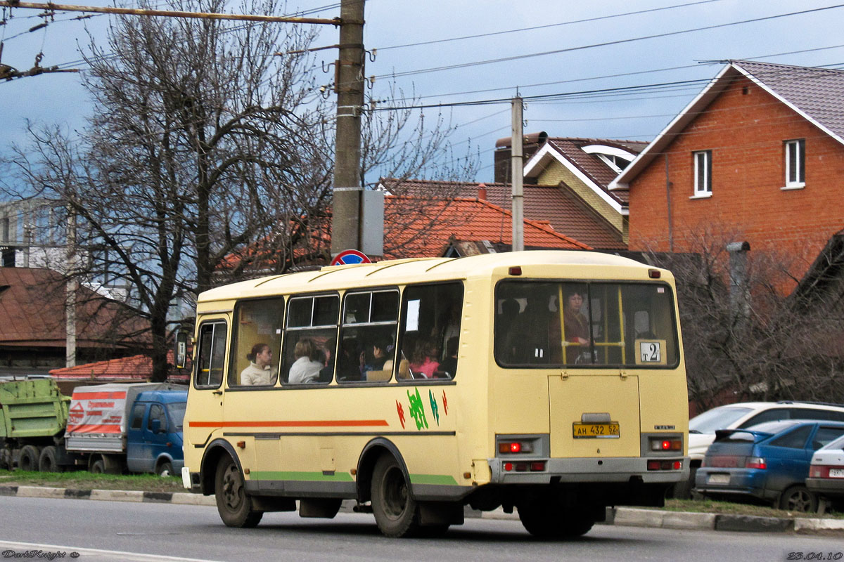 Нижегородская область, ПАЗ-32054 № АН 432 52