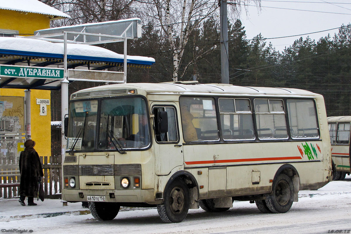 Нижегородская область, ПАЗ-32054 № А 610 ТЕ 152